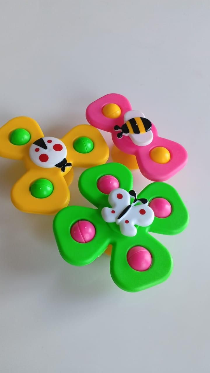 Spinning Sensory Toy for Toddler - 3 Pcs