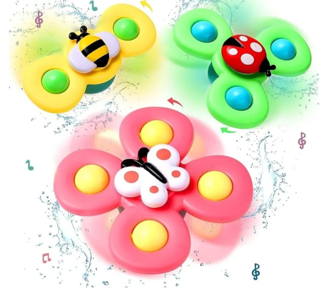 Spinning Sensory Toy for Toddler - 3 Pcs